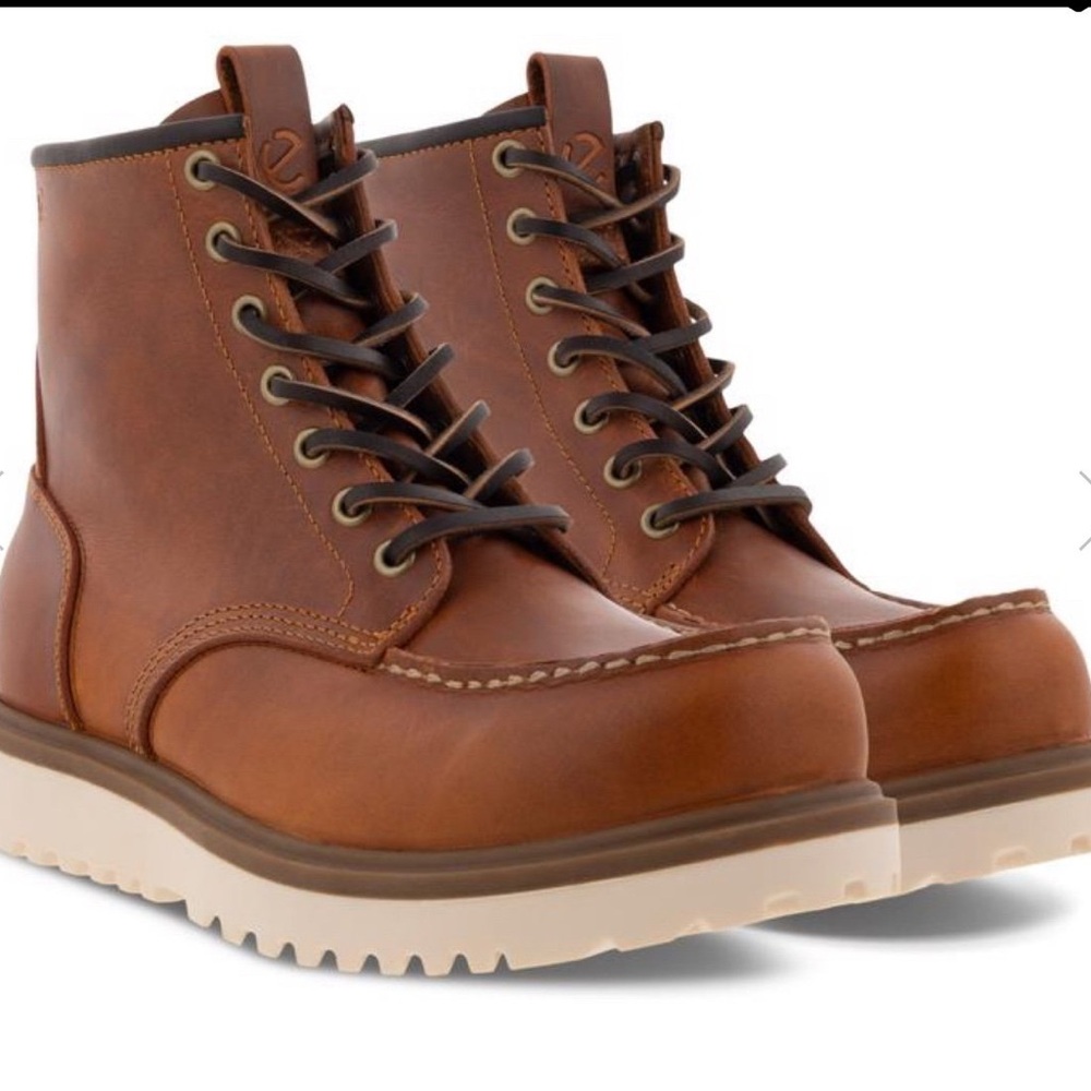 Men's Brown Leather Boots